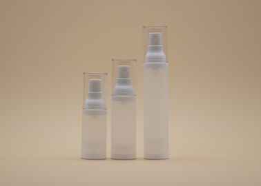 Frosted Slim Airless Chai mỹ phẩm White Spray Pump Dễ dàng nạp hiệu suất ổn định