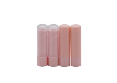Bao bì màu hồng ống Chai Lip Balm tùy chỉnh 4g chất liệu PP