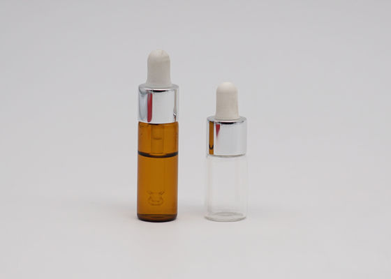 Leak Proof 30ml E Liquid Calibrated  Amber Glass Dropper Reusable