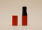 Hình dạng vuông Matt Red Lip Balm ống 4,5g với chai bên trong màu đen bóng