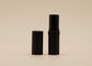 Middle Convex Matt Black Slim Lipstick Tube Portable For Bao bì Mỹ phẩm