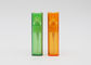 Orange Color Refillable Glass Hương Chai 10ml Square Shape Atomizer