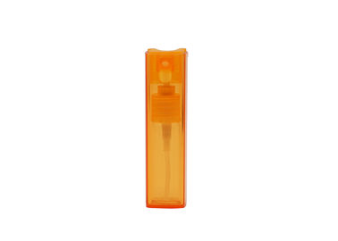 Orange Color Refillable Glass Hương Chai 10ml Square Shape Atomizer
