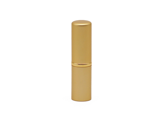 Hộp đựng son môi màu vàng cổ 3,5g Snap Open Matte Gold Lipstick Bulk