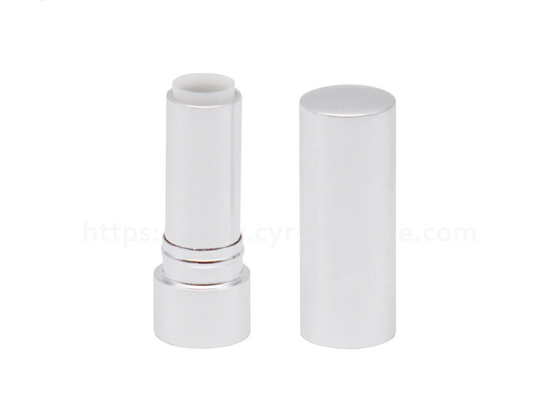 Ống nhôm Snap Open Lipstick 3.5g Shiny Silver Empty