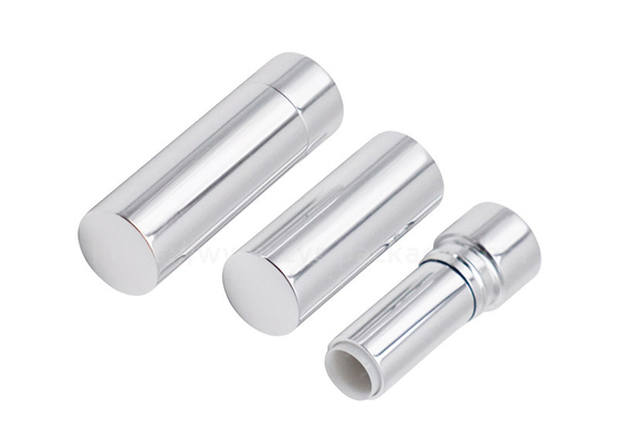 Ống nhôm Snap Open Lipstick 3.5g Shiny Silver Empty