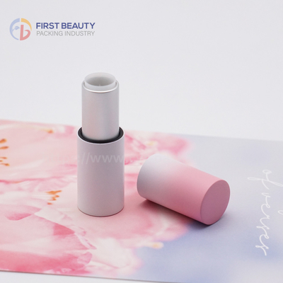 Chuỗi son môi bằng nhựa tròn trống tùy chỉnh 3.8g