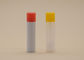 Nhẹ 5g Lip Balm Tube Container Tùy chọn hình dạng màu xi lanh