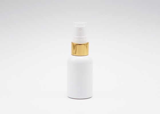 Chai xịt nhựa bỏ túi du lịch Hình trụ 30ml với cổ nhôm vàng