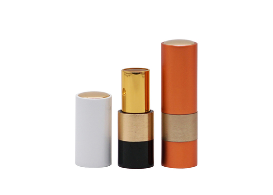 Magnet Empty Lipstick Tube Aluminium 3.5g Press Pop Cap