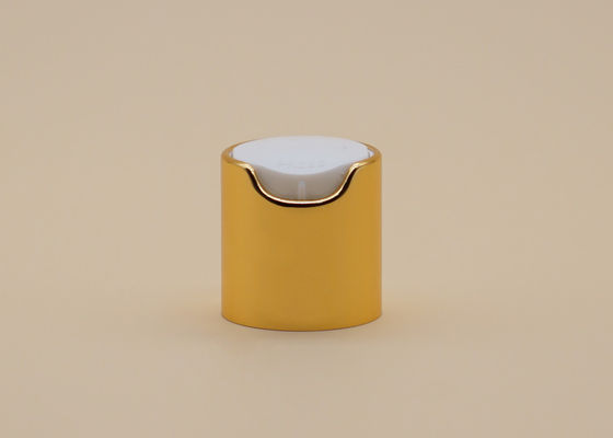 24/410 Đĩa nhôm Top Cap Bấm nắp nhựa trắng bên trong Khóa dễ dàng và mở