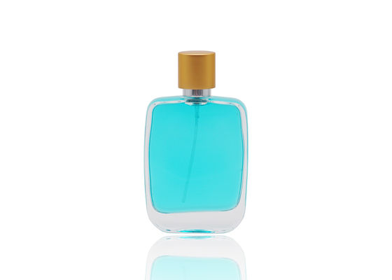 Chai nước hoa mỹ phẩm hình vuông 50ml có bơm nước hoa FEA15