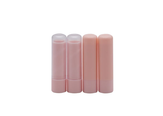 Bao bì màu hồng ống Chai Lip Balm tùy chỉnh 4g chất liệu PP