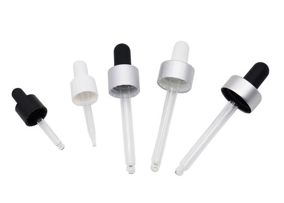 Tranparant Amber 20/410 Glass Dropper Child Proof